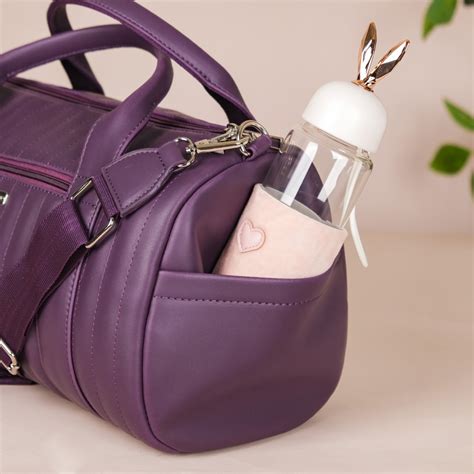 Sporty Duffel Bag Purple Small 14x7 Inch Online - Premium Duffel Bag ...