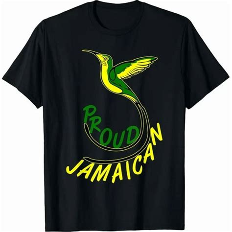 DOVU Jamaica Doctor Bird Proud Jamaican Independence Day T Shirt Unisex ...