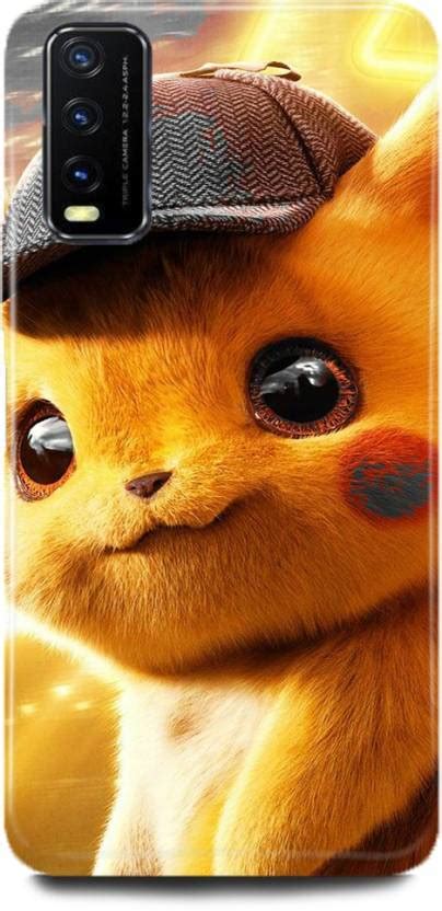 Ignite Back Cover for Vivo Y20, Vivo V2029, Pikachu,Art,Cartoon,Yellow ...