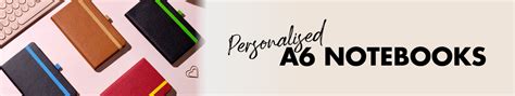 A6 Personalised Notebook