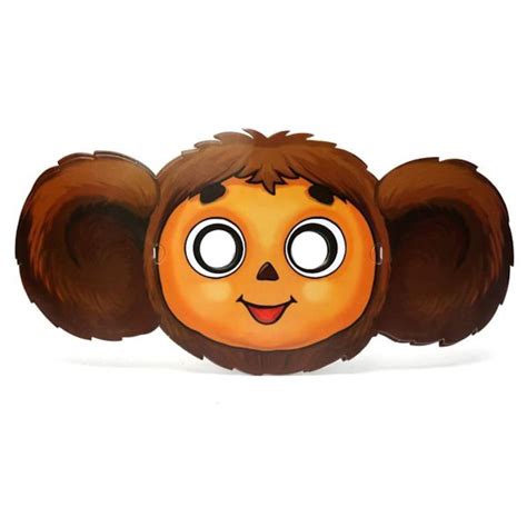 Шаблоны Маска чебурашка 22 фото