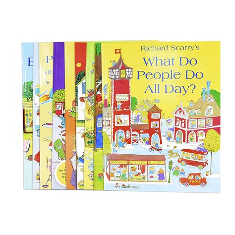 Richard Scarrys Best Collection Ever! 10 books collection. What do ...