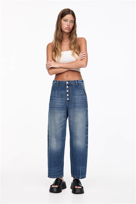 Baggy-Jeans für Damen | PULL&BEAR