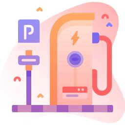 Charging station - Free signaling icons