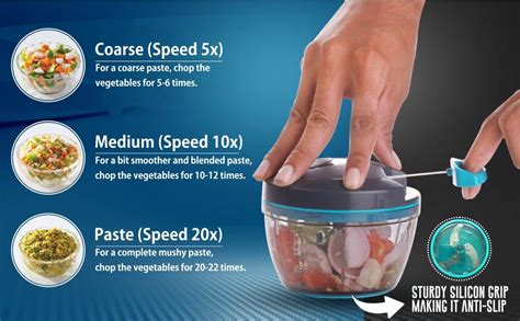 Signoraware Quick Chopper Multipurpose Manual Vegetable, Dry Fruit and ...