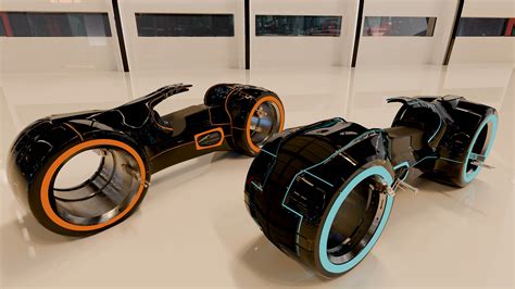 ArtStation - Tron: Legacy Double cycles