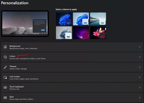 Taskbar Color Settings Windows 11 的图像结果