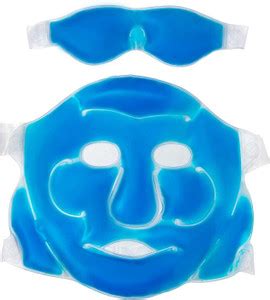 CASSOWARY Aqua Cool Gel Face Mask With Free Eyemask For Pain Relief ...