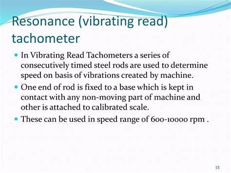 Speed measurement, tachometer | PPTX