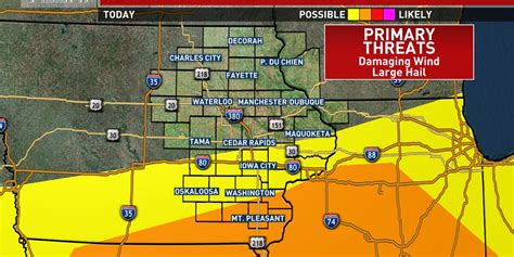 Air quality to slowly improve, severe storms possible south