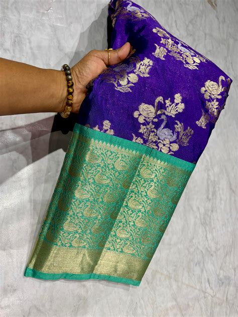 Kanchi Banarasi Saree – MayiLabel
