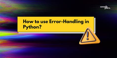 Image result for Python Error Programing