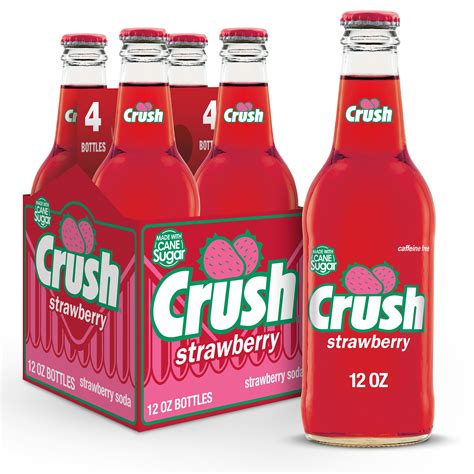 Crush Soda Logo Strawberry