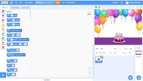 Image result for Birthday Game Using Scratch