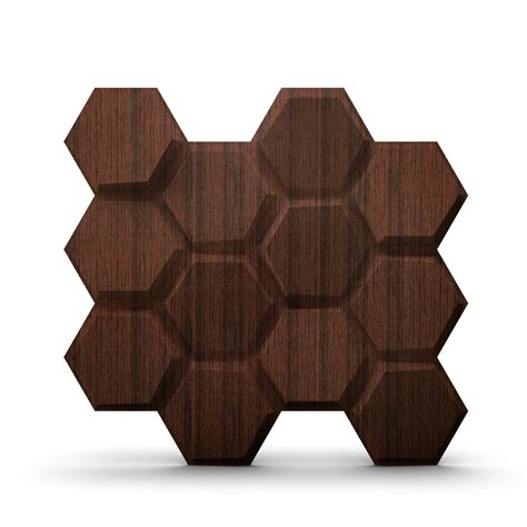 Buy Elevate Non-Self Adhesive 3D Wall Panel | Model 5004 | Walnut Wood ...