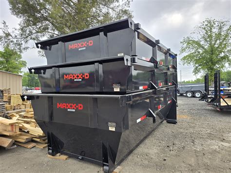 2025 5X14 MAXXD Trailers Roll Off Dump Bin Roll-Off Trailers-DUMP-BIN12YARD - Best Trailers USA
