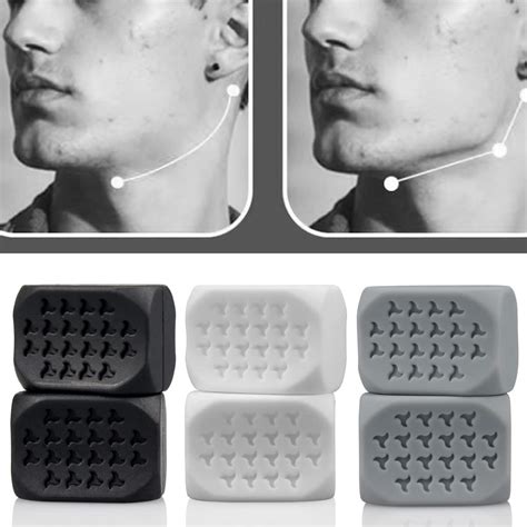 Jaw Exerciser for Men and Women - Jawline Gum for Double Chin Reduction ...