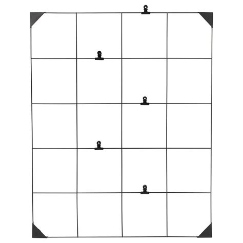 SÖSDALA memo board with clips, black, 60x75 cm (23 ½x29 ½") - IKEA