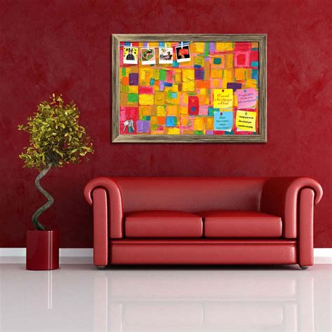 ArtzFolio Abstract Artwork D81 Printed Bulletin Board Notice Pin Board ...
