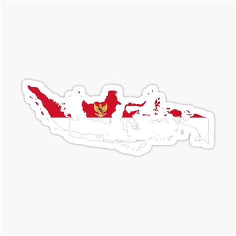 Image result for Indonesia Map Sticker