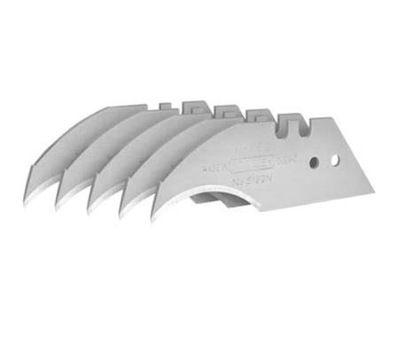 0-11-952 Stanley | Stanley Knife Blade, 60 x 22 x 0.5 mm 0.5 mm, 5 per ...