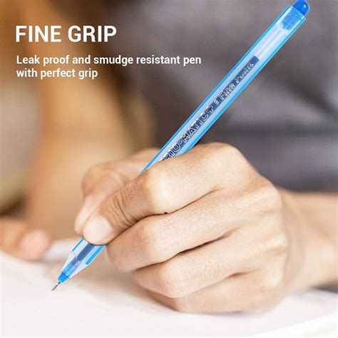 AM0489 Doms Trio-Matic + Ball Point Pens Blue,Pack of 20 – Amd-Deodap