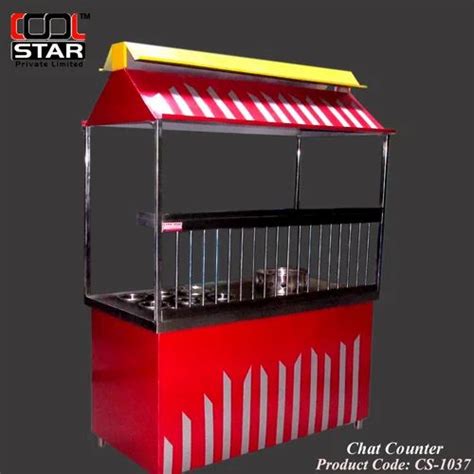 Snacks Display Counter - Bhel and Pani Puri Display Counter Trader ...