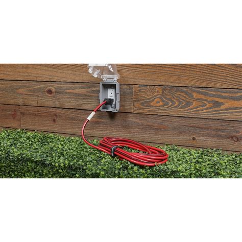 Utilitech 25-ft 14/3 3 Prong Red and Black Outdoor SJTW Medium Duty ...