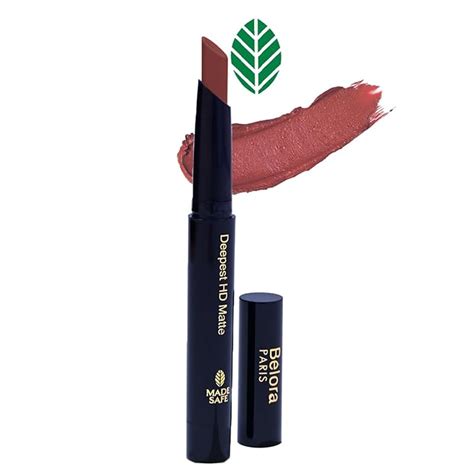 Buy Belora Paris Deepest HD Matte Hydrating Crayon Lipstick with ...