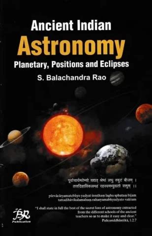 Ancient Indian Astronomy (Planetary, Positions and Eclipses) Buy Books ...