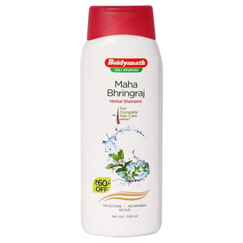 Baidyanath Maha Bhringraj Herbal Shampoo: Nourish and Revitalize Your ...