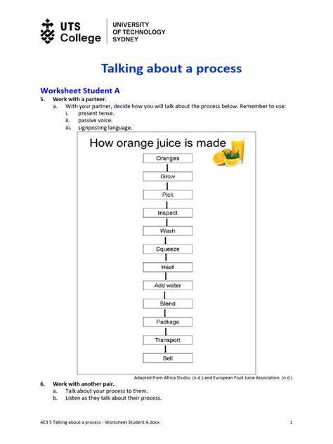 Image result for Process Elements Worksheet
