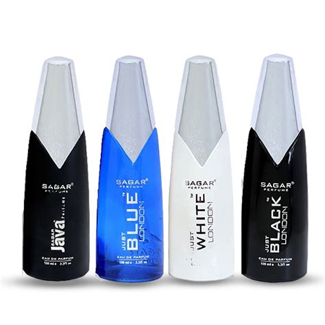 100 ML WHITE LONDON & BLACK LONDON & BLUE LONDON & SAGAR JAVA 4 PCS PE ...