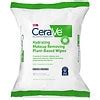 CeraVe Hydrating Makeup Remover Wipes, Plant Based Alcohol-Free ...