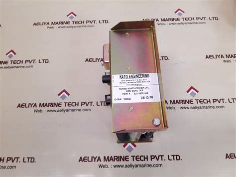 Kato engineering kcr360 voltage regulator 821-36001-00 – Aeliya Marine Tech