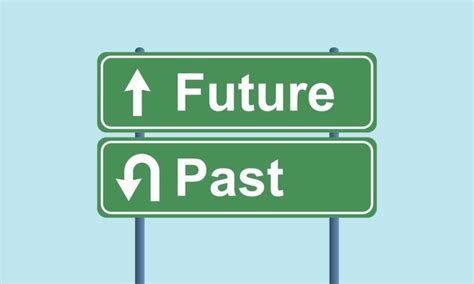 Image result for Looking Back to Move Forward Sign Post