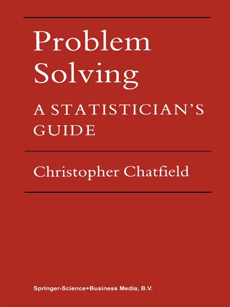 Image result for Problem Solving a Statistician S Guide