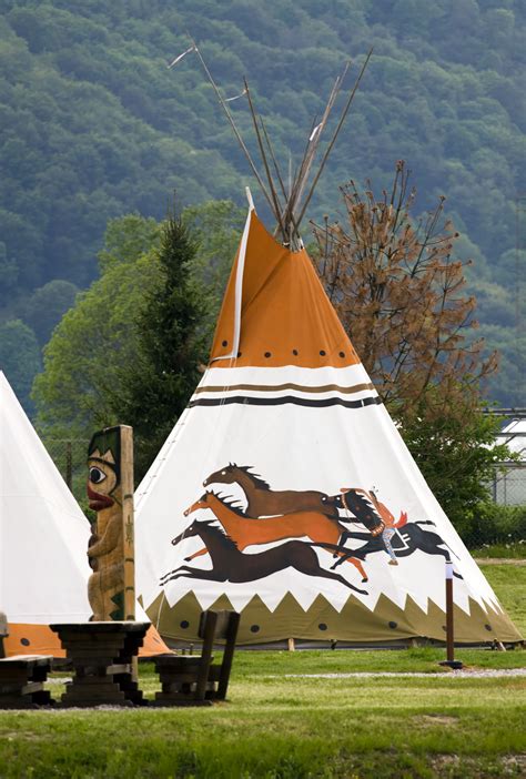 Native American Teepees