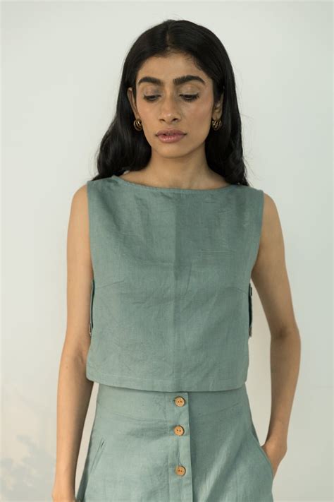 Buy Boat Neck Crop Top Online - Ciceroni