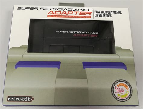 Retro-Bit Super Retro Advance Adapter GBA to SNES - Super NES : Amazon ...