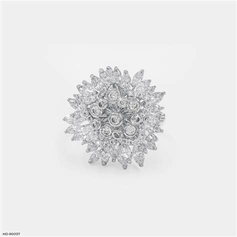Botanic Diamond Rings 14K White Gold – Maiora Diamonds