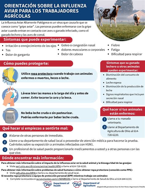 Avian Influenza Guidance for Farm Workers | Ohio State University ...