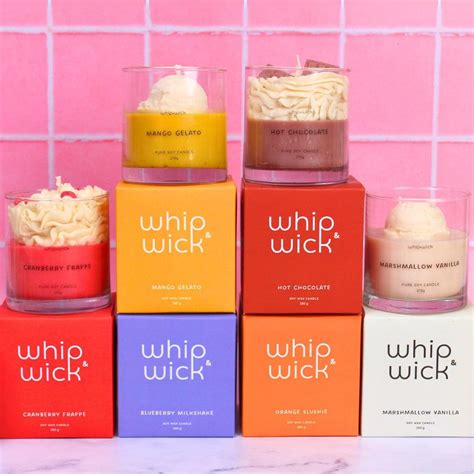 Beverage Candles | Quirky Drink-Inspired Scented Candles – Whipandwick ...