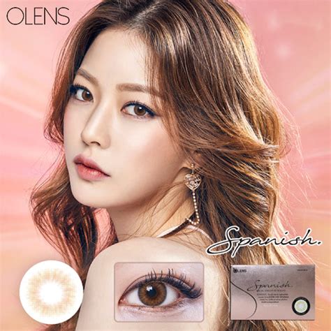 OLENS Spanish Real Brown Monthly Contact Lenses 2 Pack– Trendy Sweet Shop