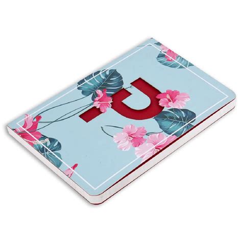 DOODLE - Initial P Lasercut Soft Bound Diary (7 X 4.75 X 0.5-inches, 80 ...