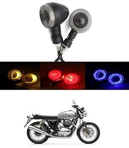 MATIES i88/12V Bike Indicators Turn Signal Light Bike Running Lights ...