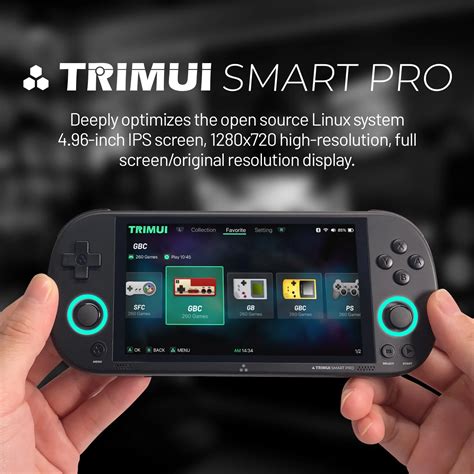 TRIMUI Smart Pro Handheld Game Console, Retro Arcade Games, Open Source ...