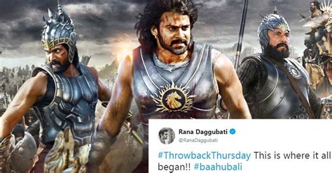 Rana Daggubati Shares A Throwback Picture Recalling The Baahubali Days