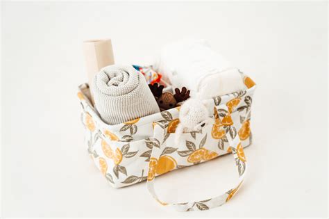 Diaper Caddy Bag - Lemons – Good Bamboo Diapers