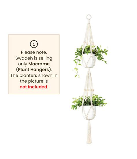 Willow-Macramé Planter – Swadeh – Artisanal Handcrafted Décor
